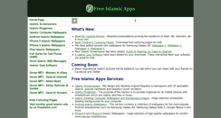 Desktop Screenshot of freeislamicapps.com